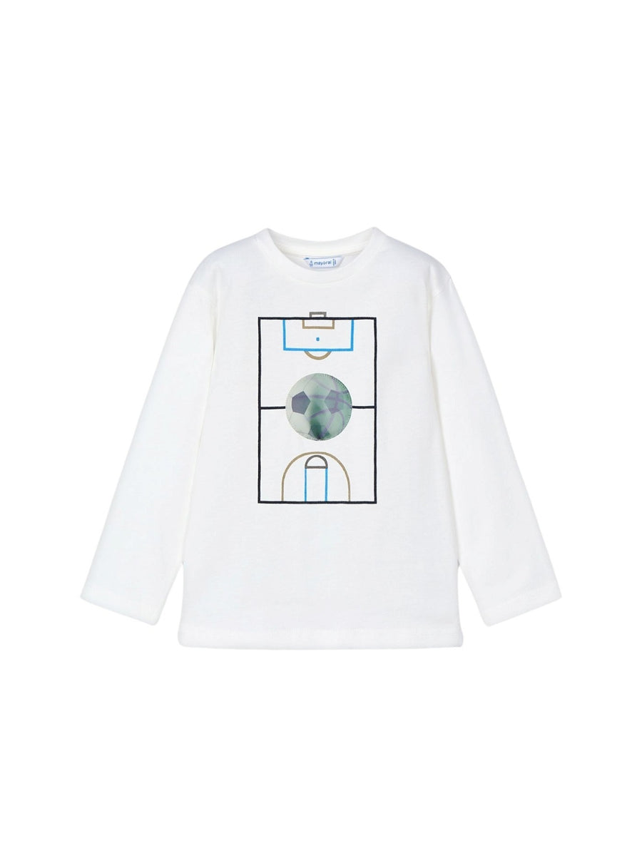 Camisola lenticular Nata (Creme / Pérola)  para Menino - Mayoral
