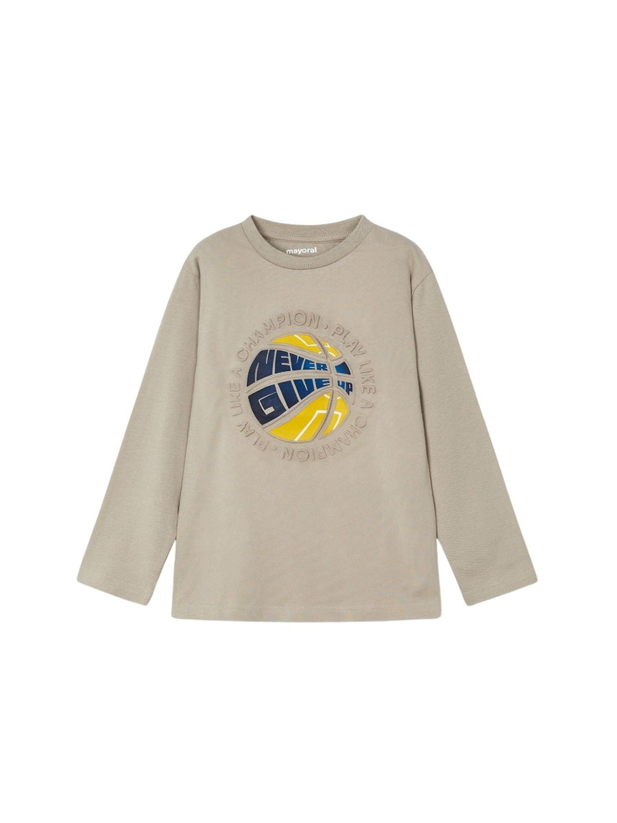 Camisola embossed Castanho (Castanho)  para Menino - Mayoral