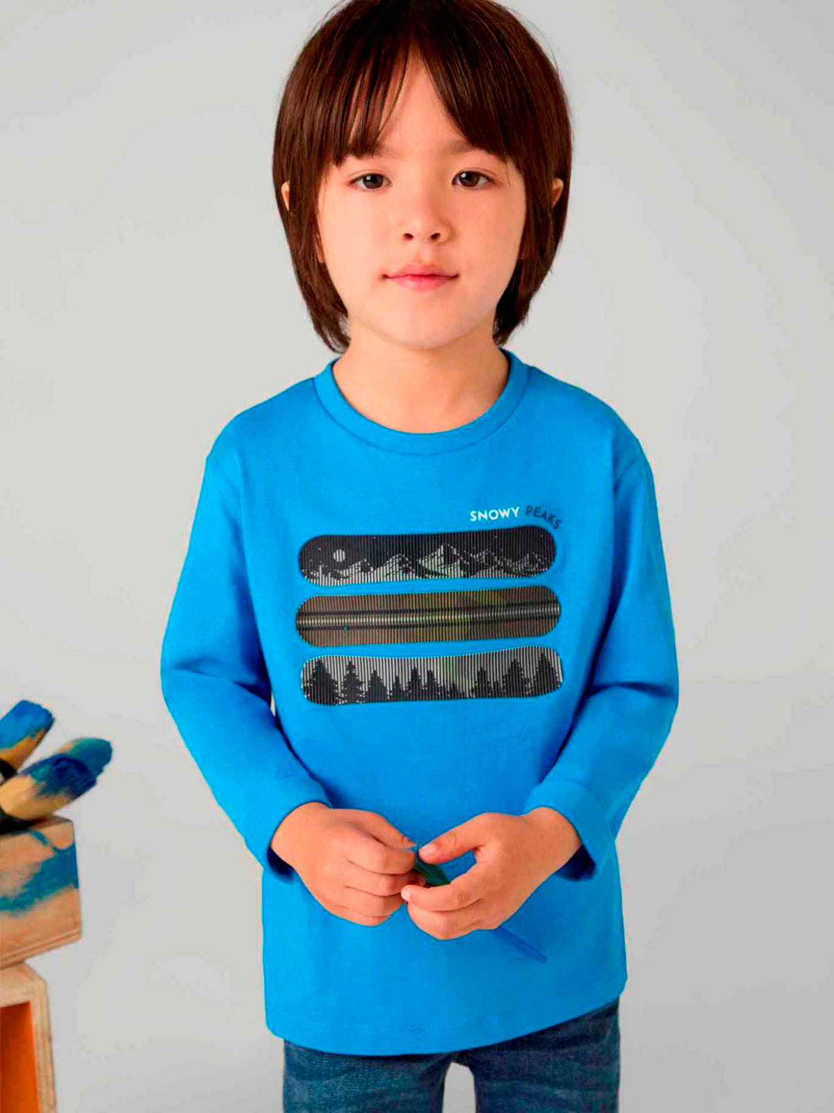 Camisola lenticular hd Ceruelo (Azul)  para Menino - Mayoral