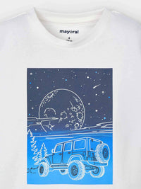Camisola glow in the dark  (Creme / Pérola)  para Menino - Mayoral