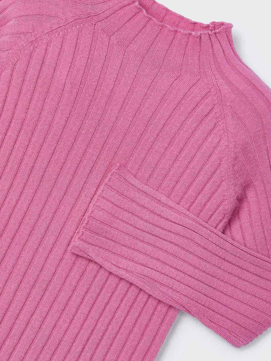 Camisola m/gola Camélia (Rosa)  para Menina - Mayoral