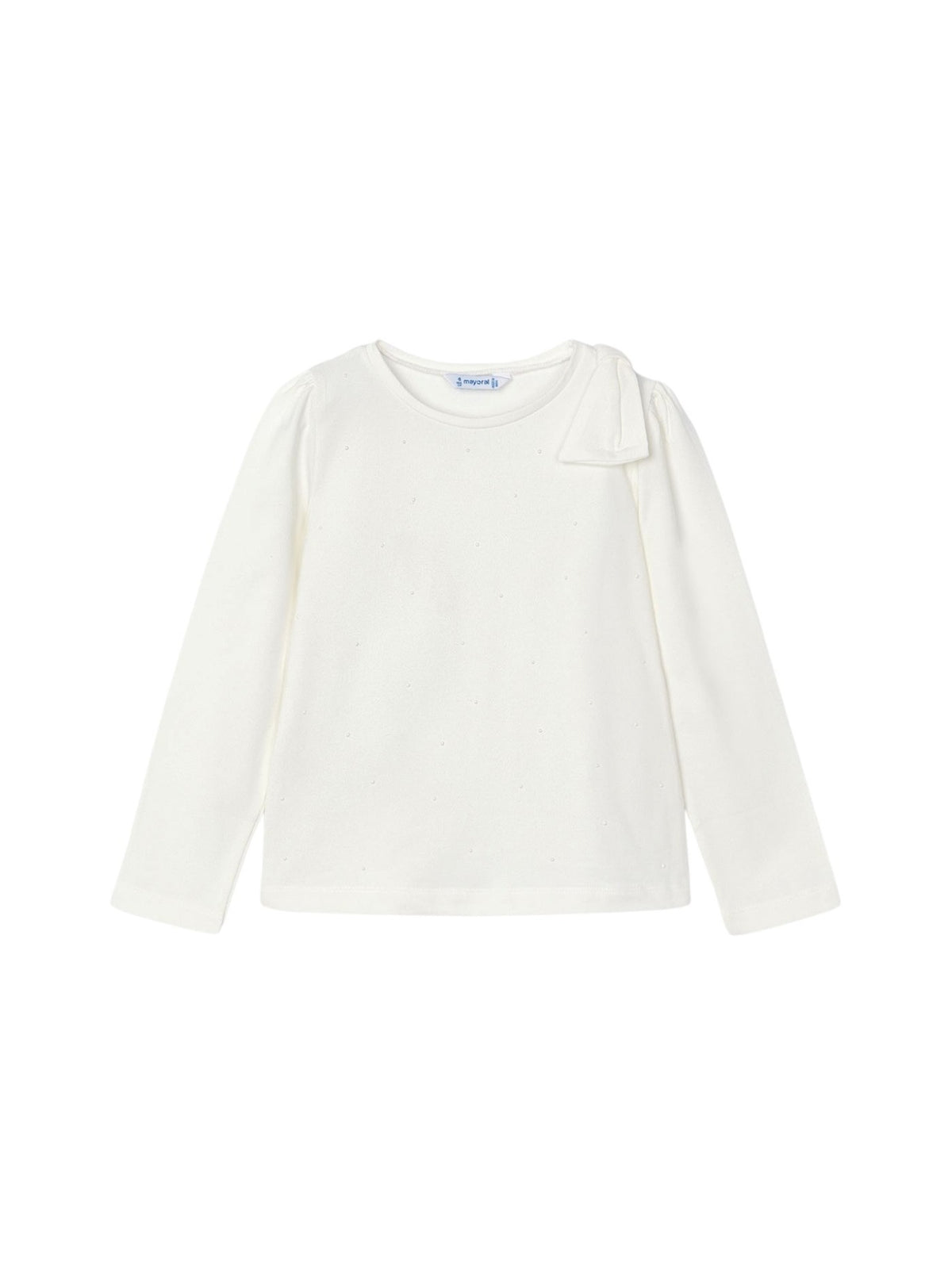 Camisola laço Crú (Creme / Pérola)  para Menina - Mayoral