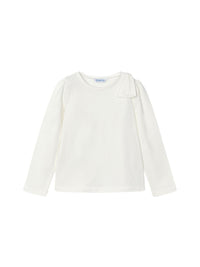 Camisola laço Crú (Creme / Pérola)  para Menina - Mayoral