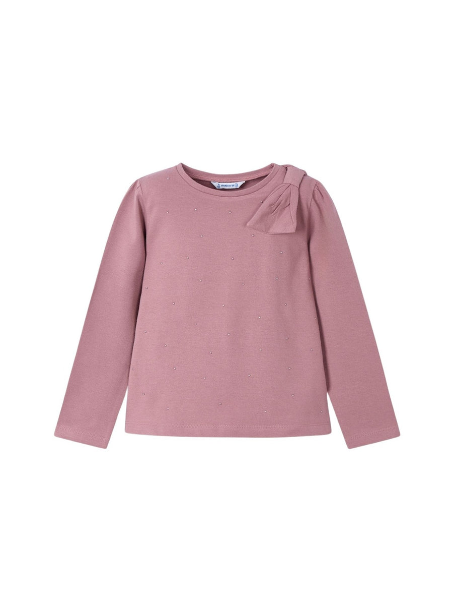 Camisola laço Rosado (Rosa)  para Menina - Mayoral