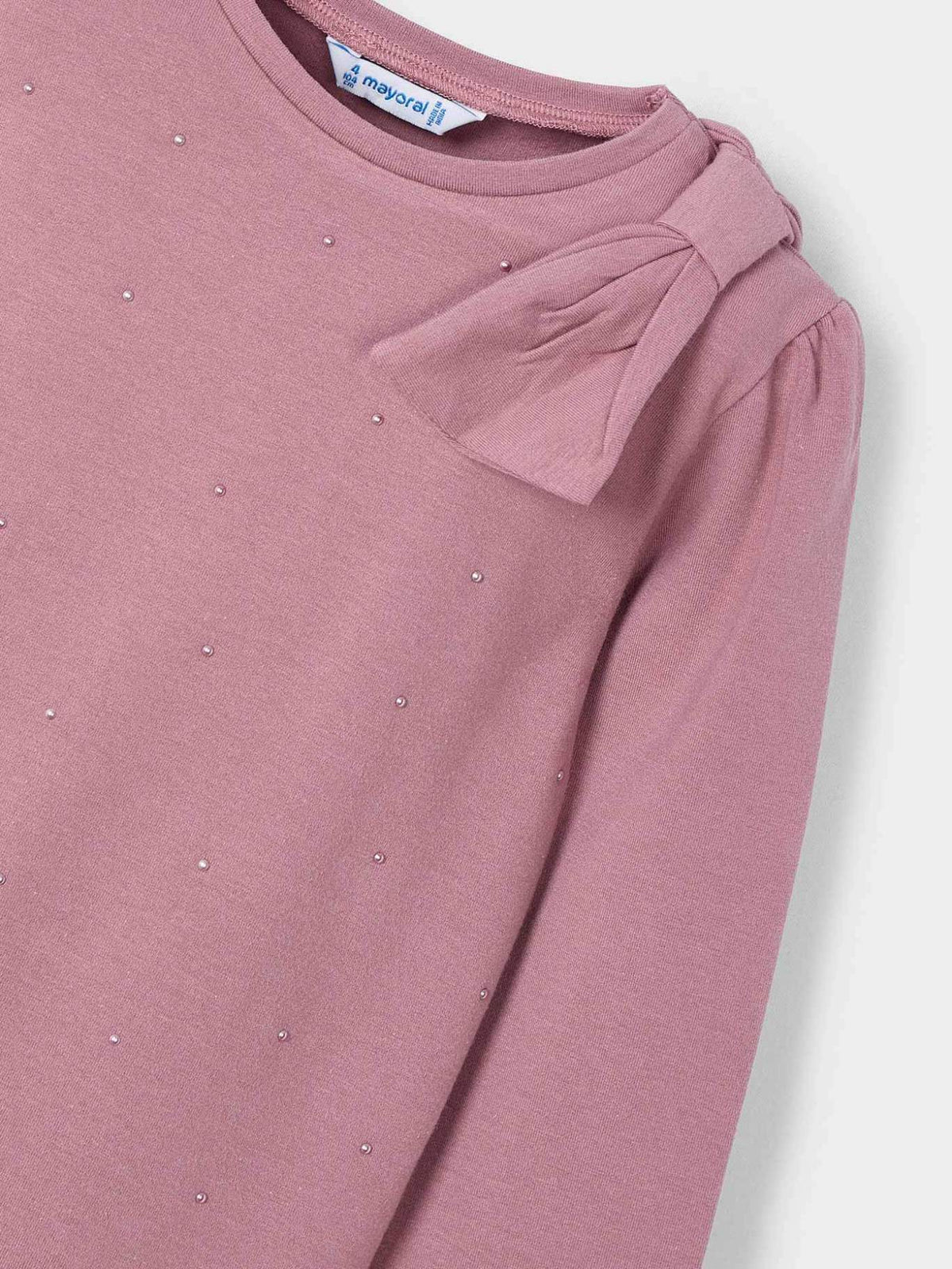 Camisola laço Rosado (Rosa)  para Menina - Mayoral
