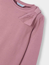Camisola laço Rosado (Rosa)  para Menina - Mayoral