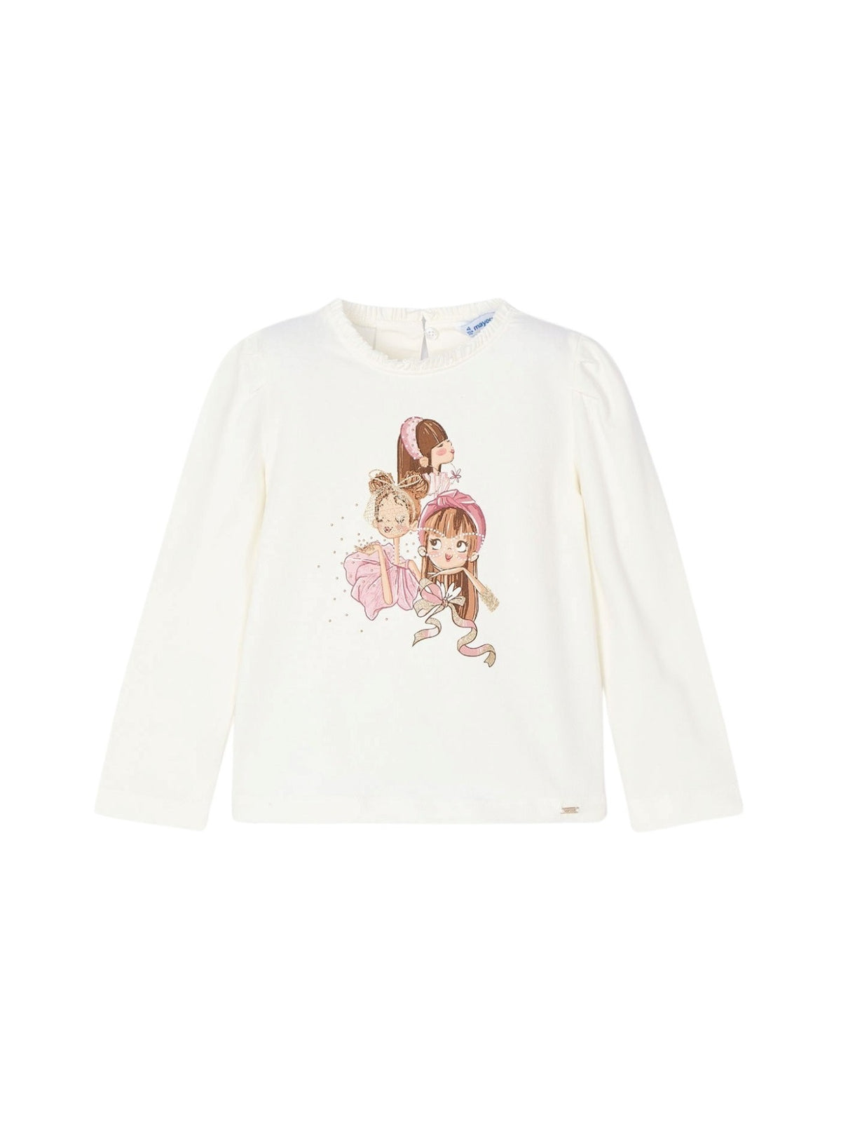Camisola Crú-rosado (Rosa)  para Menina - Mayoral