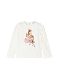 Camisola Crú-rosado (Rosa)  para Menina - Mayoral
