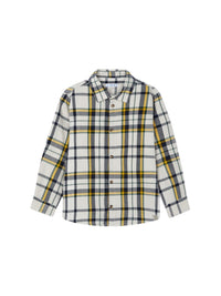 Camisa m/comp.xadrez Polen (Amarelo Ocre)  para Menino - Mayoral