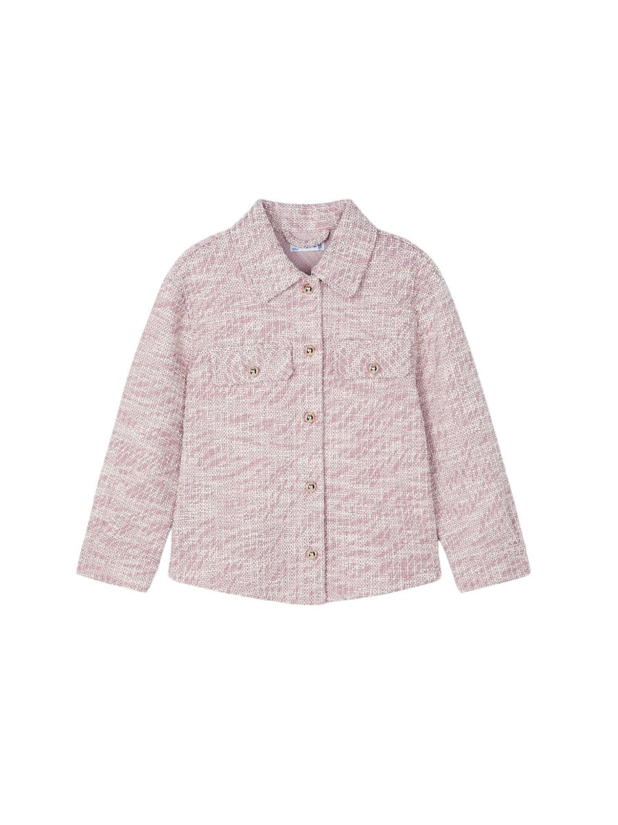 Sobrecamisa tecido fantasia Rosado (Rosa)  para Menina - Mayoral