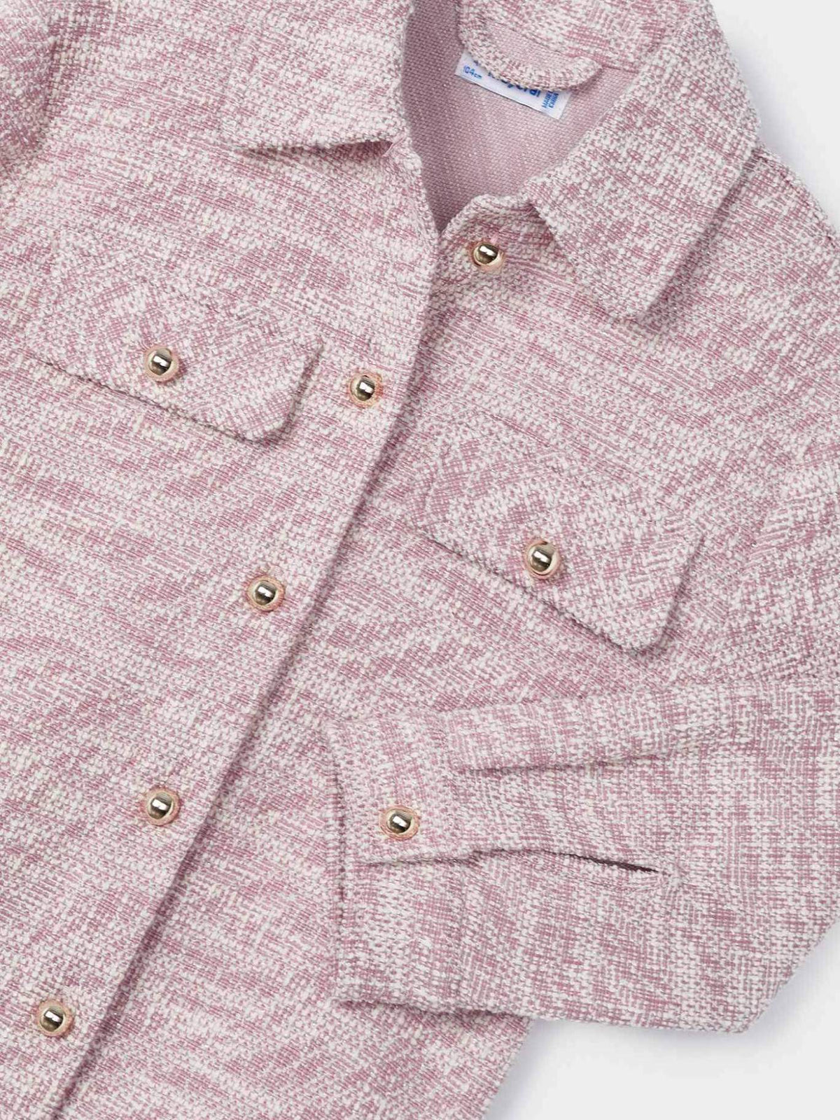 Sobrecamisa tecido fantasia Rosado (Rosa)  para Menina - Mayoral
