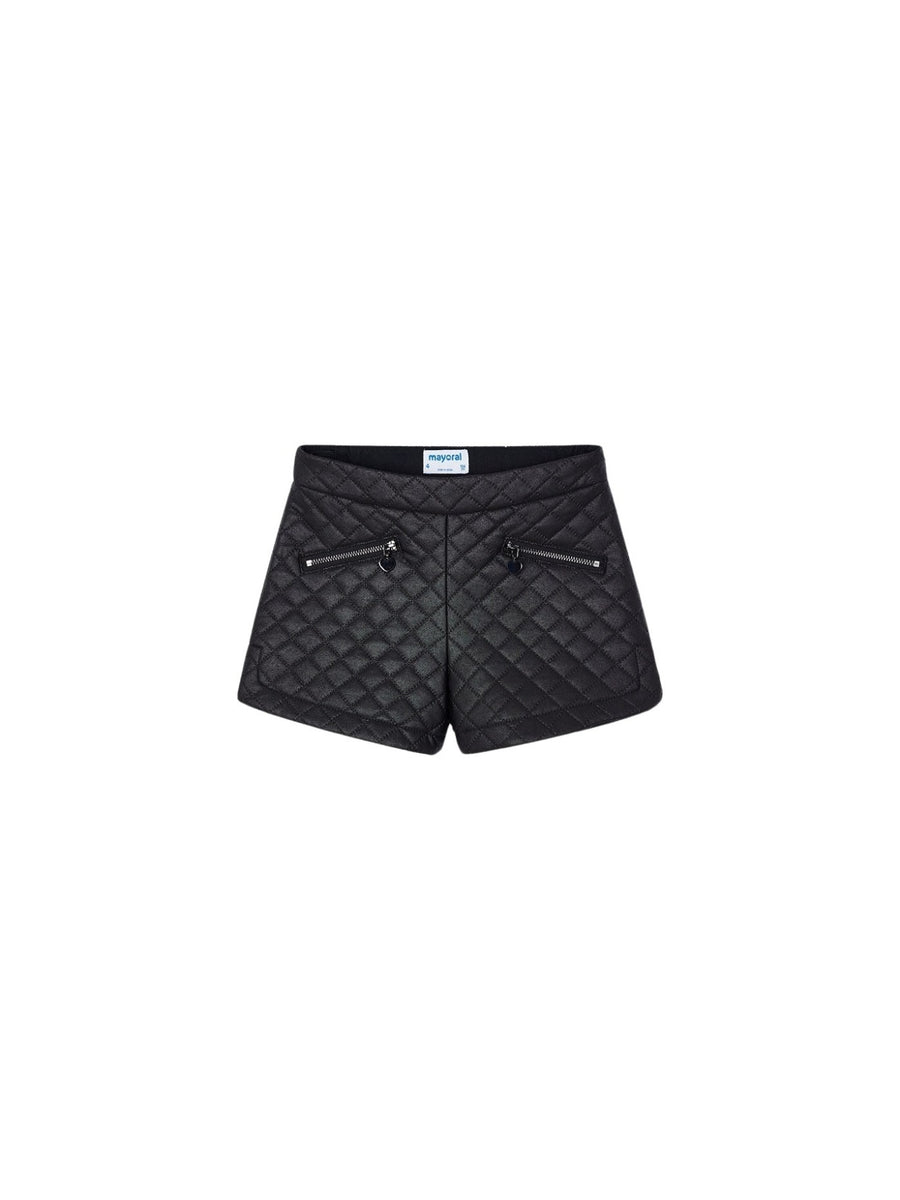 Bermuda acolchoada Preto (Preto)  para Menina - Mayoral