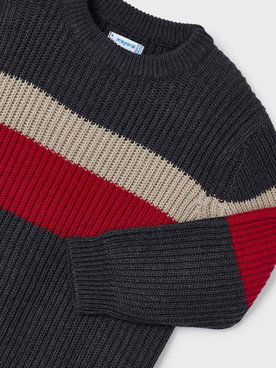 Jersey blocking Lapis vig (Cinza Escuro)  para Menino - Mayoral