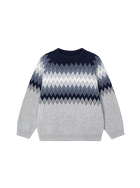 Jersey jacquard posicionado Cinza vig (Cinza)  para Menino - Mayoral