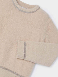 Jersey pelo Areia (Bege)  para Menina - Mayoral