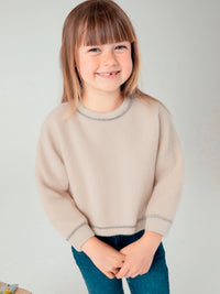 Jersey pelo Areia (Bege)  para Menina - Mayoral