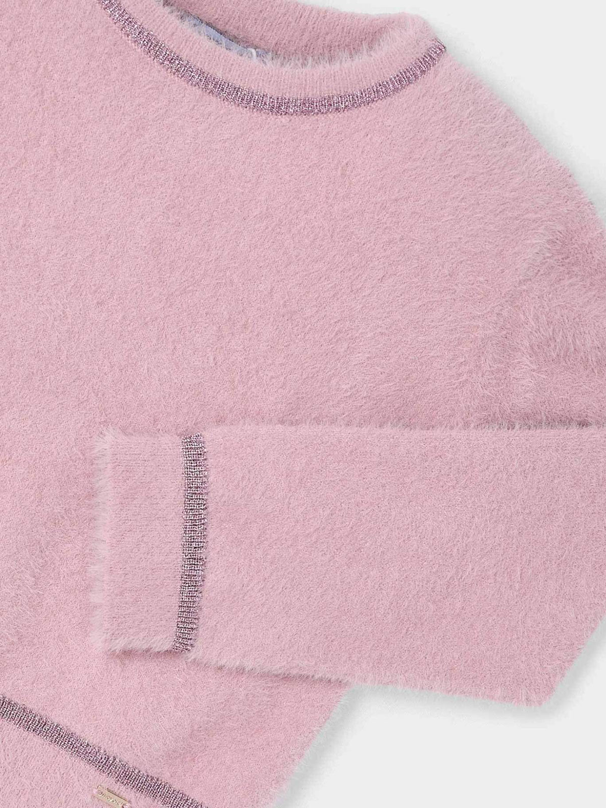 Jersey pelo Nude (Rosa)  para Menina - Mayoral