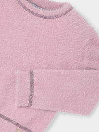 Jersey pelo Nude (Rosa)  para Menina - Mayoral