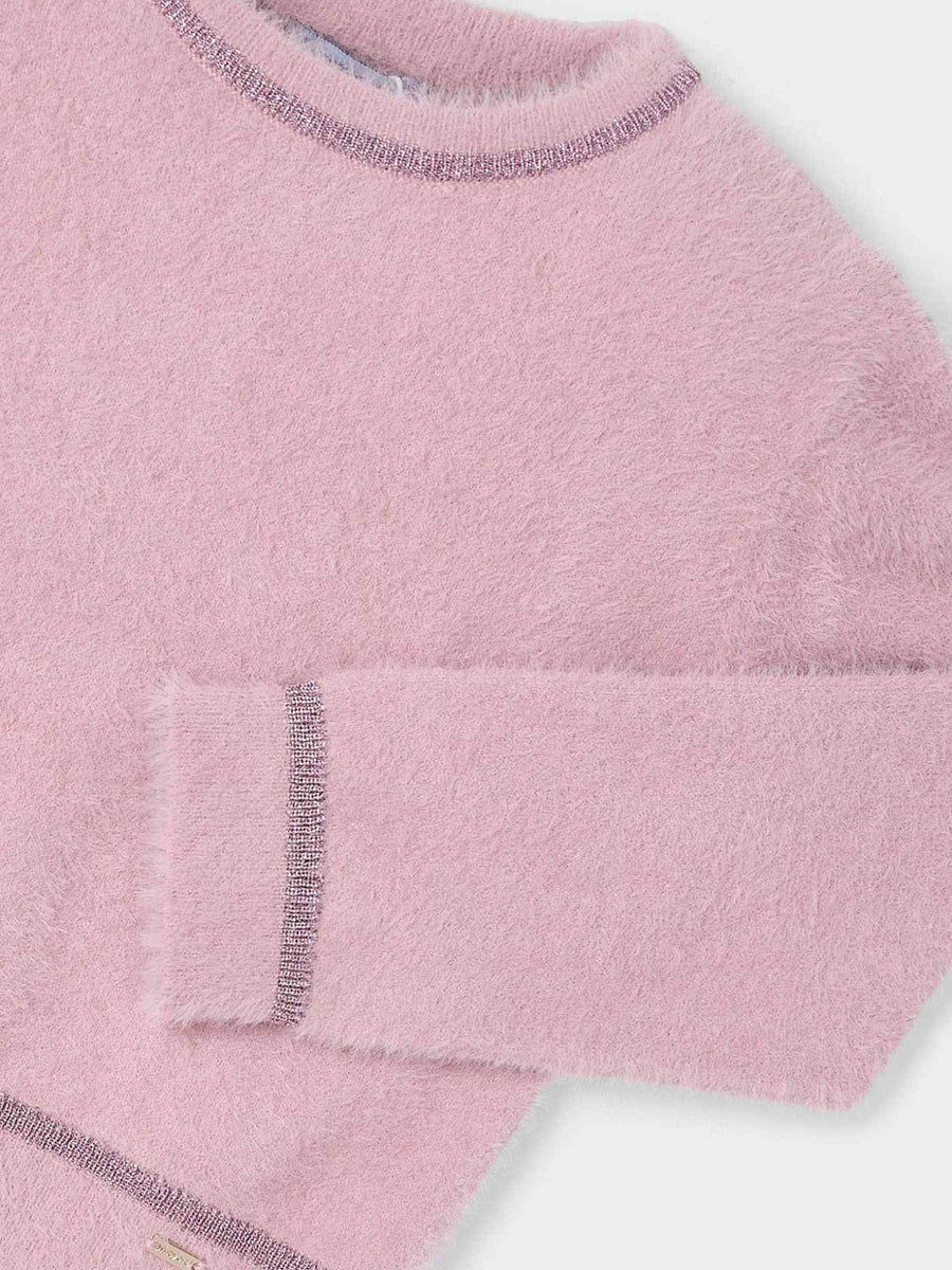 Jersey pelo Nude (Rosa)  para Menina - Mayoral