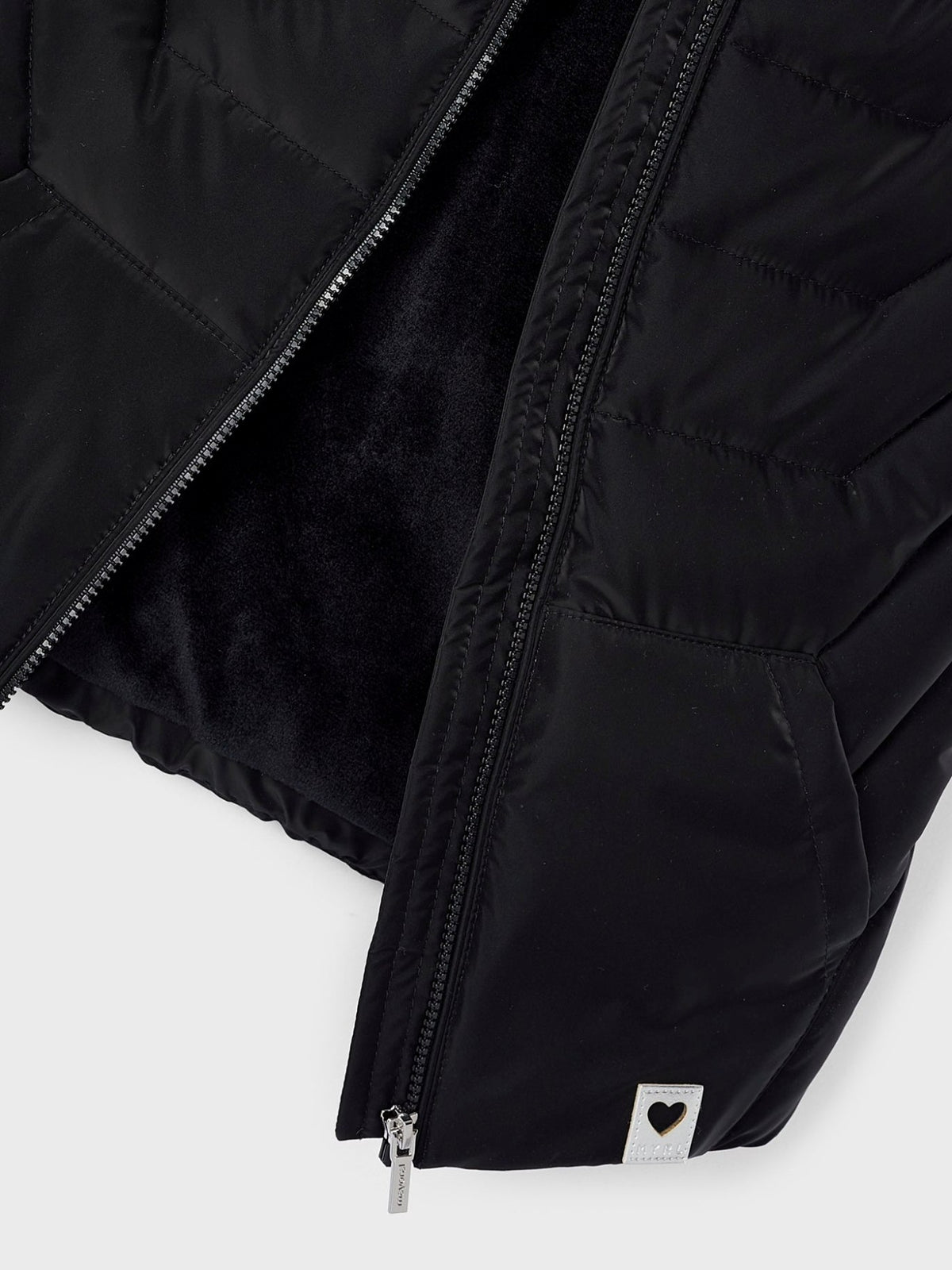 Colete acolchoado Preto (Preto)  para Menina - Mayoral