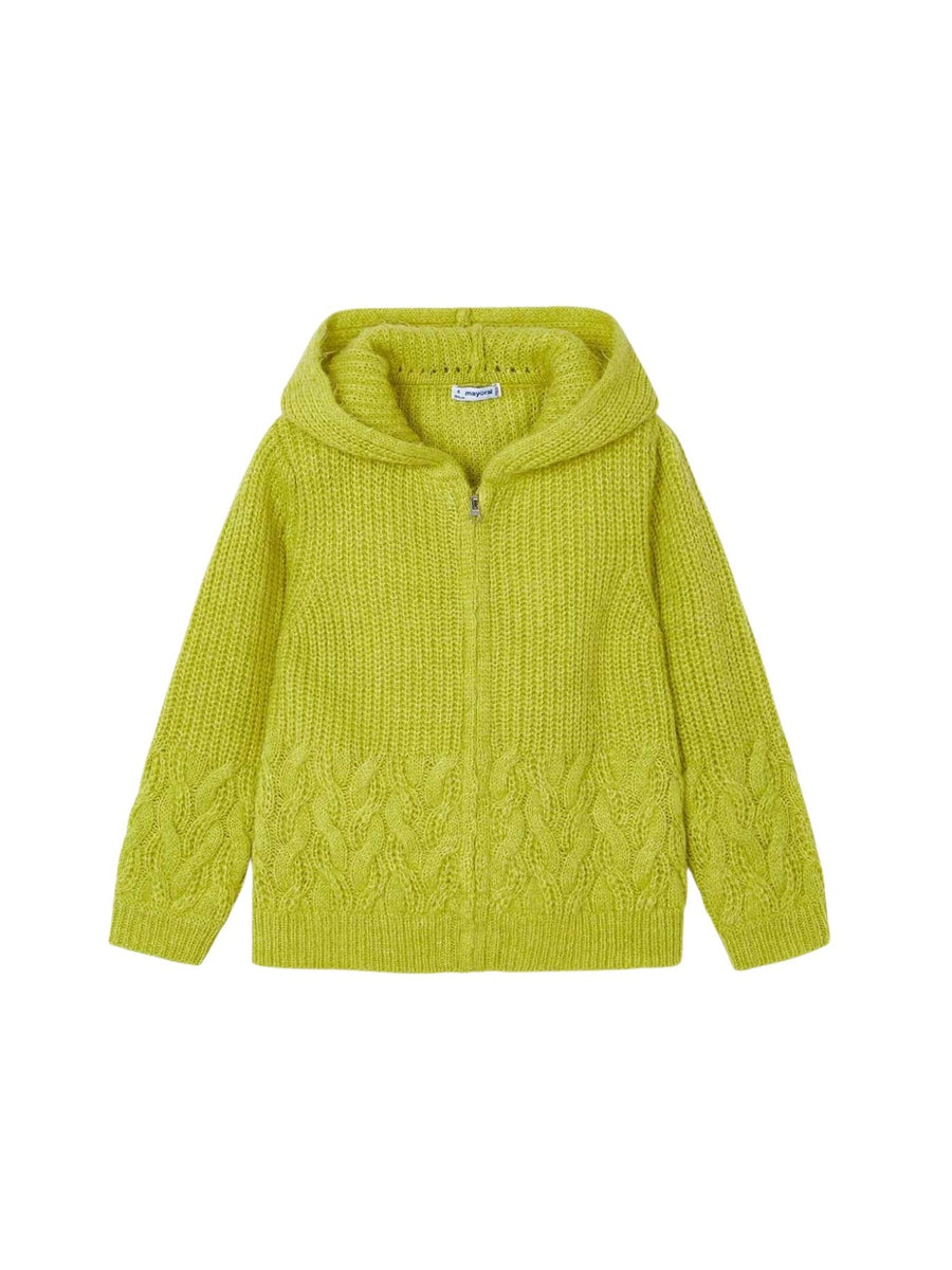 Casaco tricô Citrinos (Amarelo)  para Menina - Mayoral