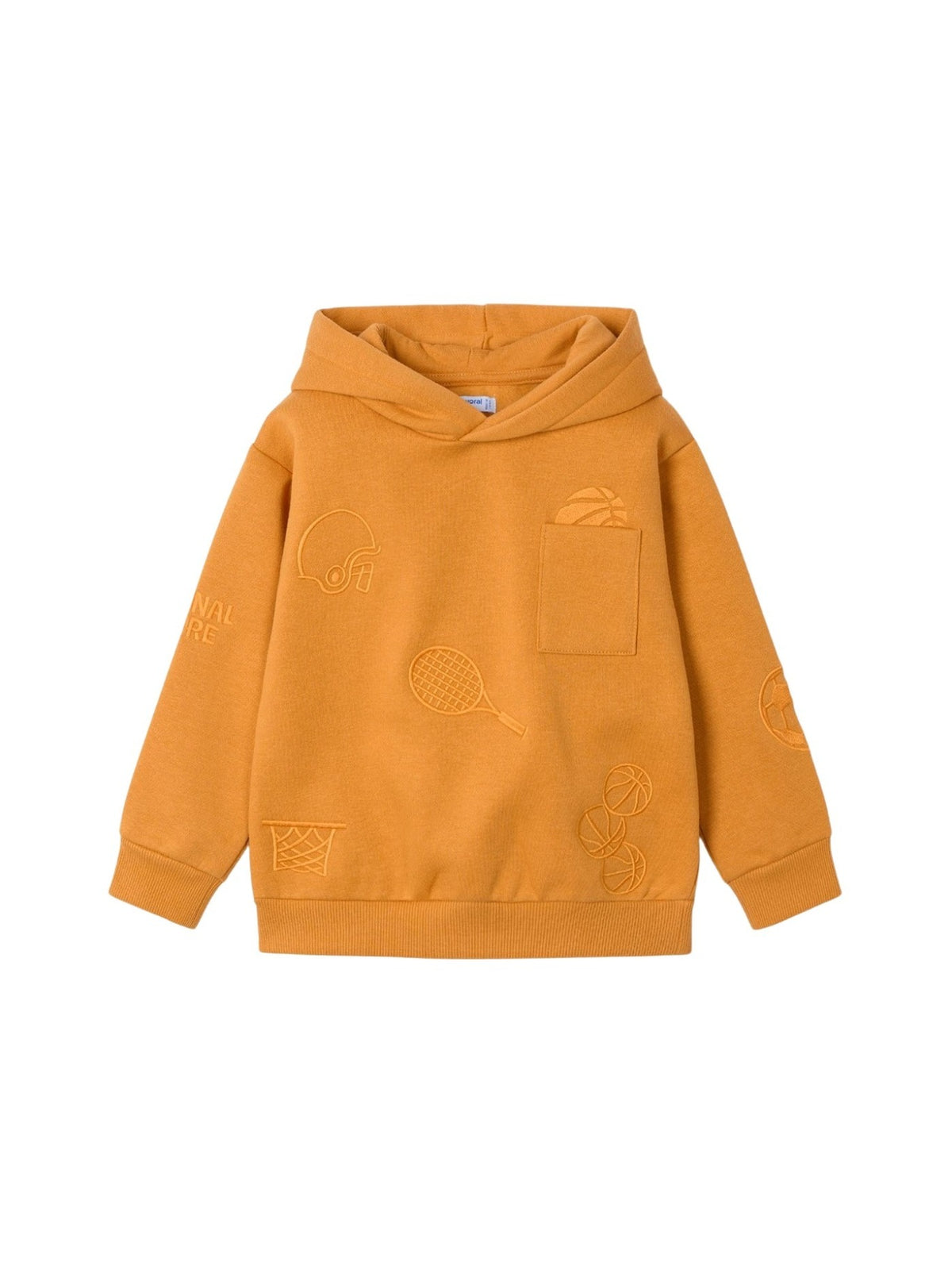 Sweat bordada Carrot (Laranja Outono)  para Menino - Mayoral