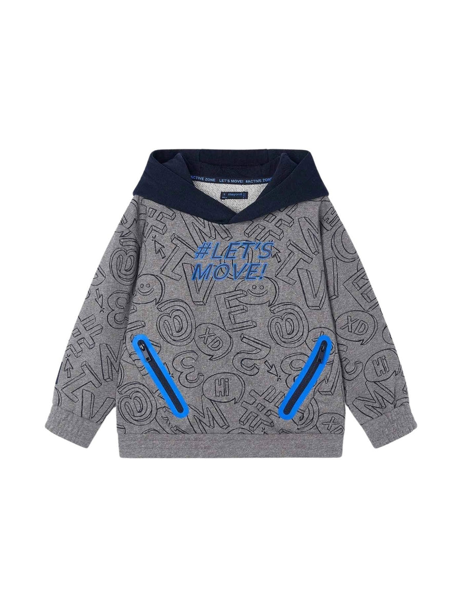 Sweat estampada Ancla vig (Cinza)  para Menino - Mayoral