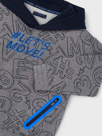 Sweat estampada Ancla vig (Cinza)  para Menino - Mayoral