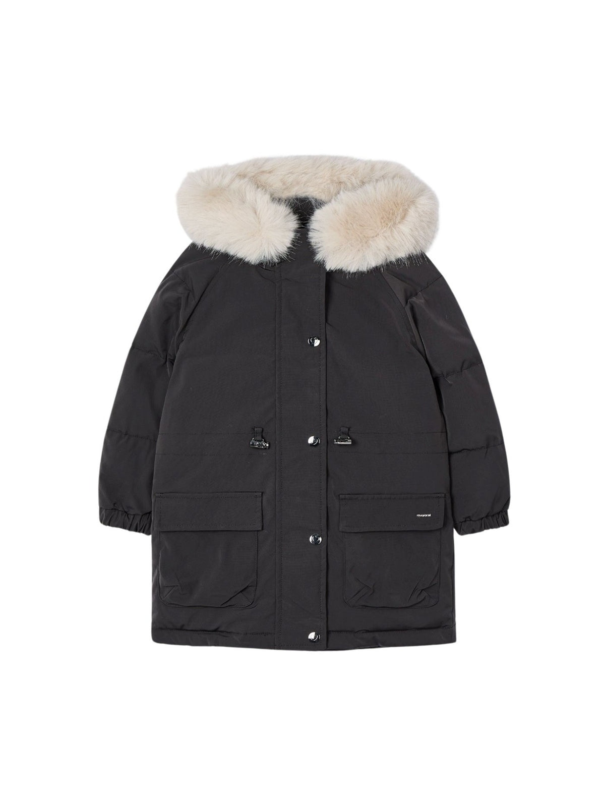 Blusão parka Preto (Preto)  para Menina - Mayoral