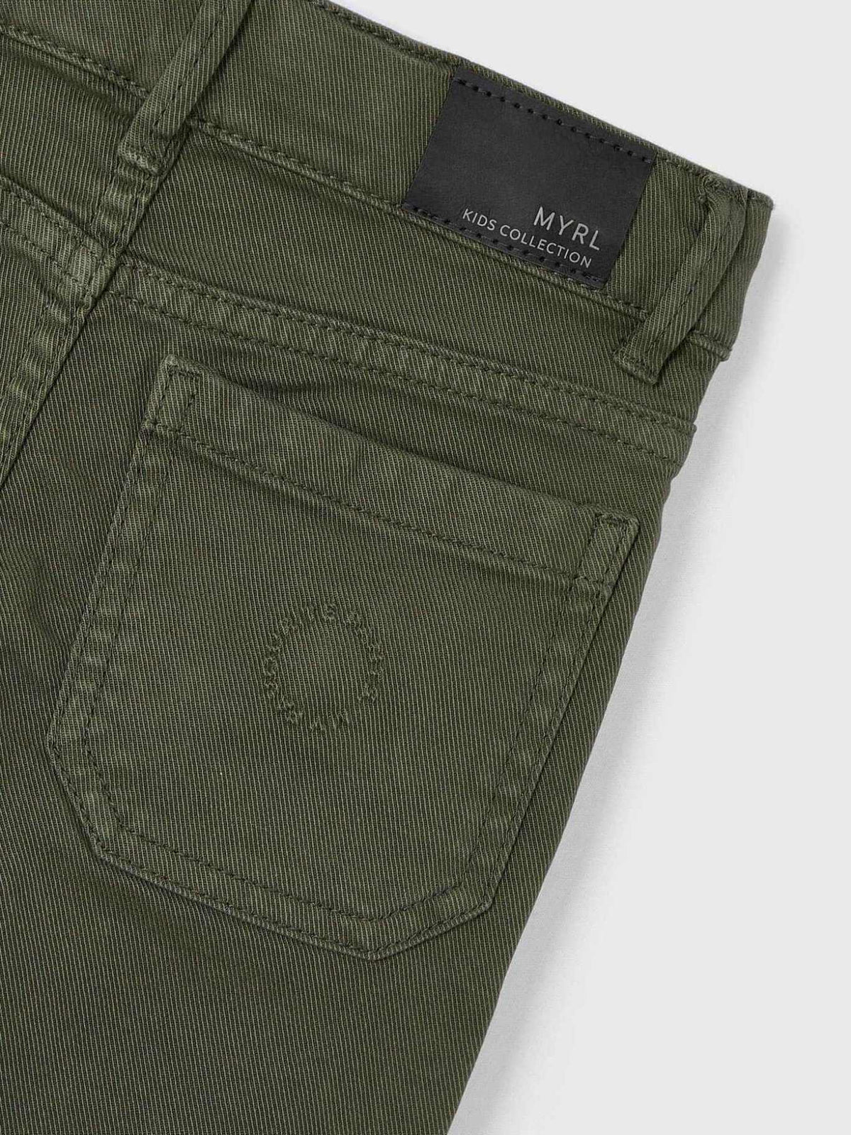 Calça relaxed fit Musgo (Verde Tropa)  para Menino - Mayoral