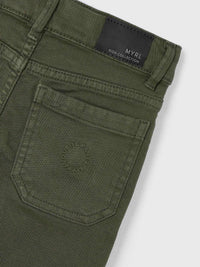 Calça relaxed fit Musgo (Verde Tropa)  para Menino - Mayoral
