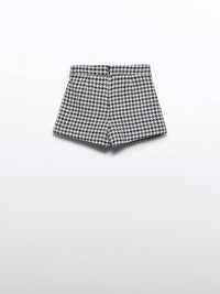 Saia calça pata de galo Preto (Preto)  para Menina - Abel & Lula