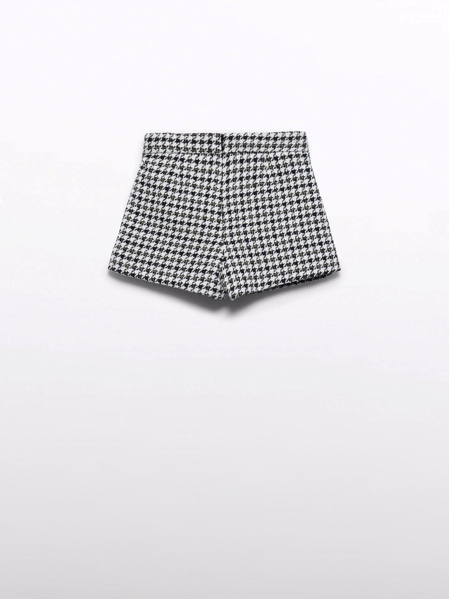 Saia calça pata de galo Preto (Preto)  para Menina - Abel & Lula