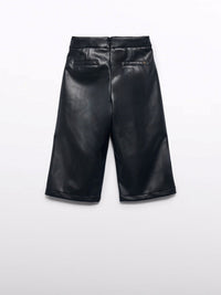 Calça culotte Preto (Preto)  para Menina - Abel & Lula