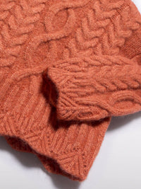 Jersey tranças Laranja (Laranja Outono)  para Menina - Abel & Lula