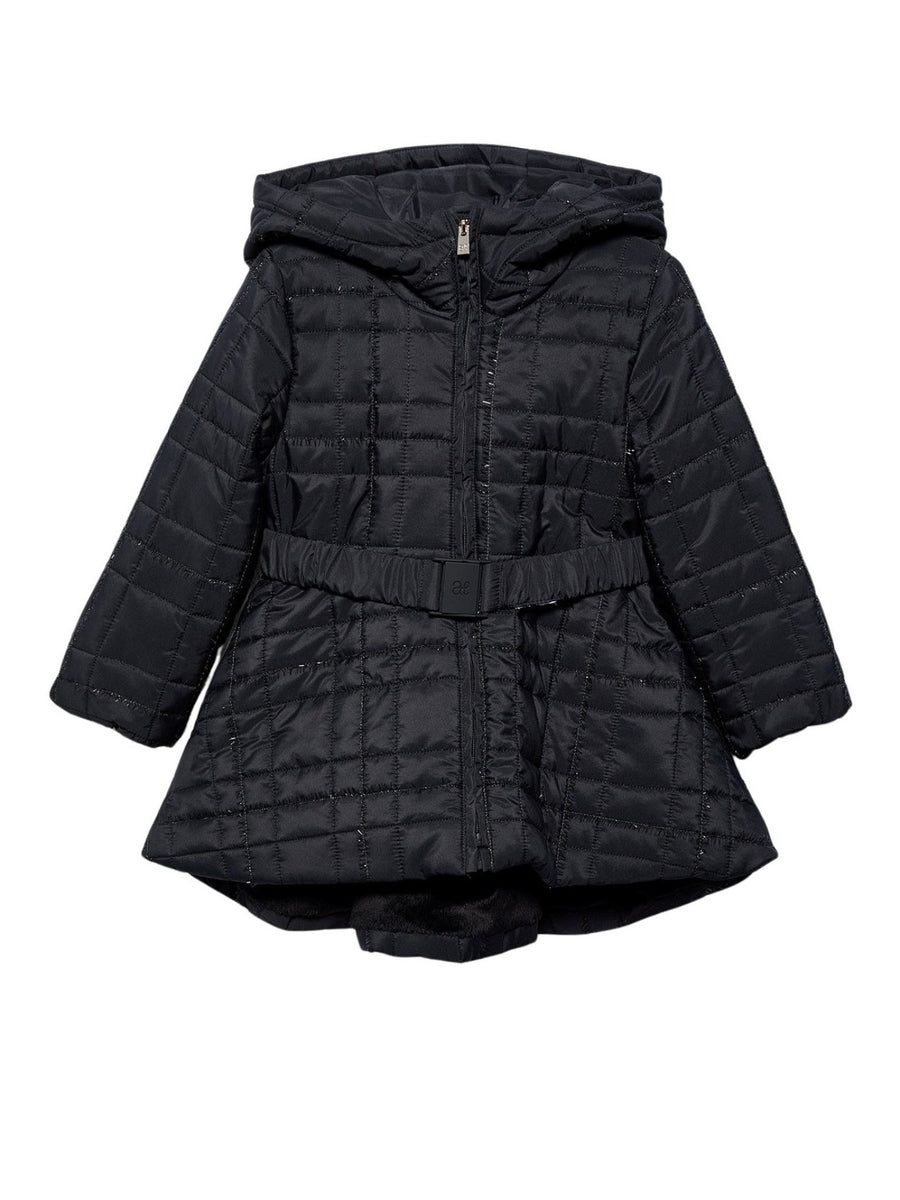 Blusão acolchoado lurex Preto (Preto)  para Menina - Abel & Lula