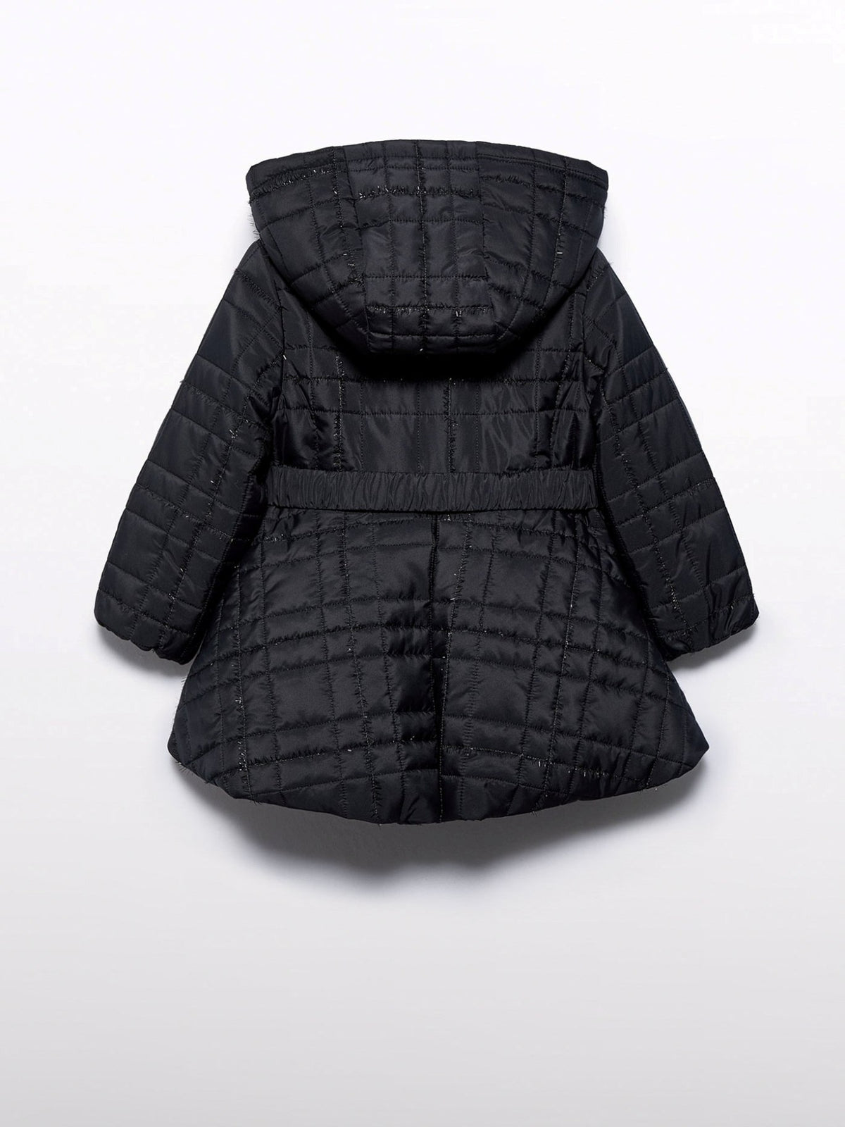 Blusão acolchoado lurex Preto (Preto)  para Menina - Abel & Lula