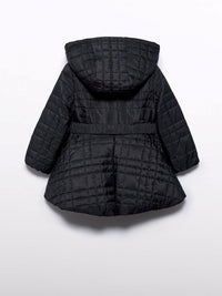 Blusão acolchoado lurex Preto (Preto)  para Menina - Abel & Lula