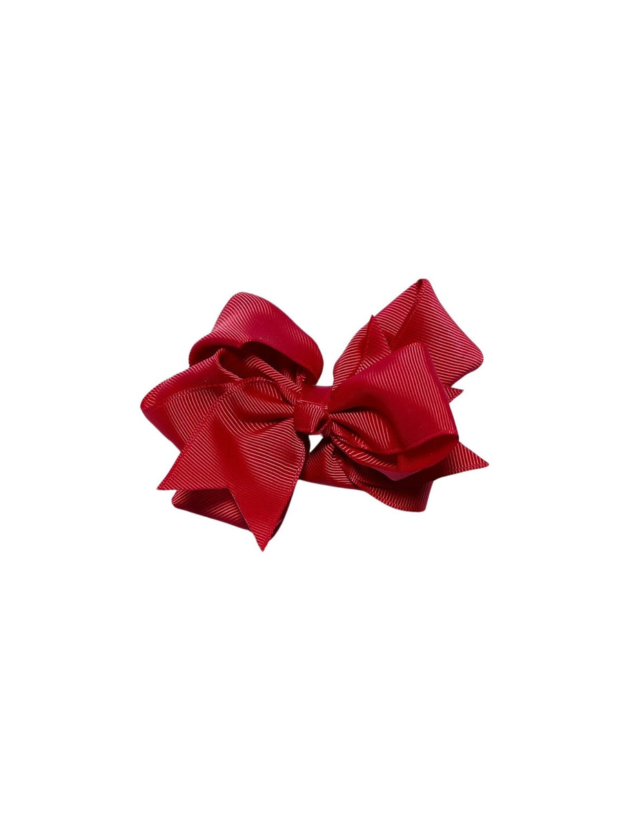 Gancho cabelo laço duplo Vermelho (Vermelho)  para Menina - Abel & Lula