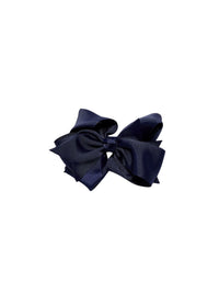 Gancho cabelo laço duplo Marinho (Marinho)  para Menina - Abel & Lula