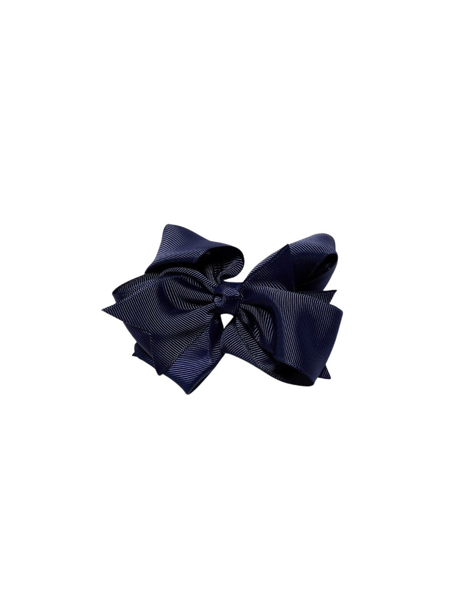 Gancho cabelo laço duplo Marinho (Marinho)  para Menina - Abel & Lula