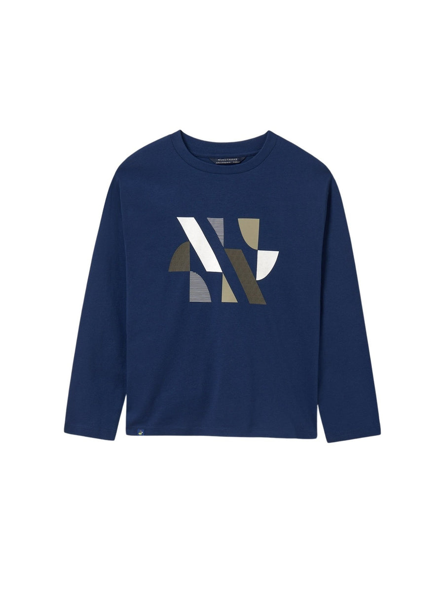 Camisola relieve Laguna (Marinho)  para Menino - Mayoral