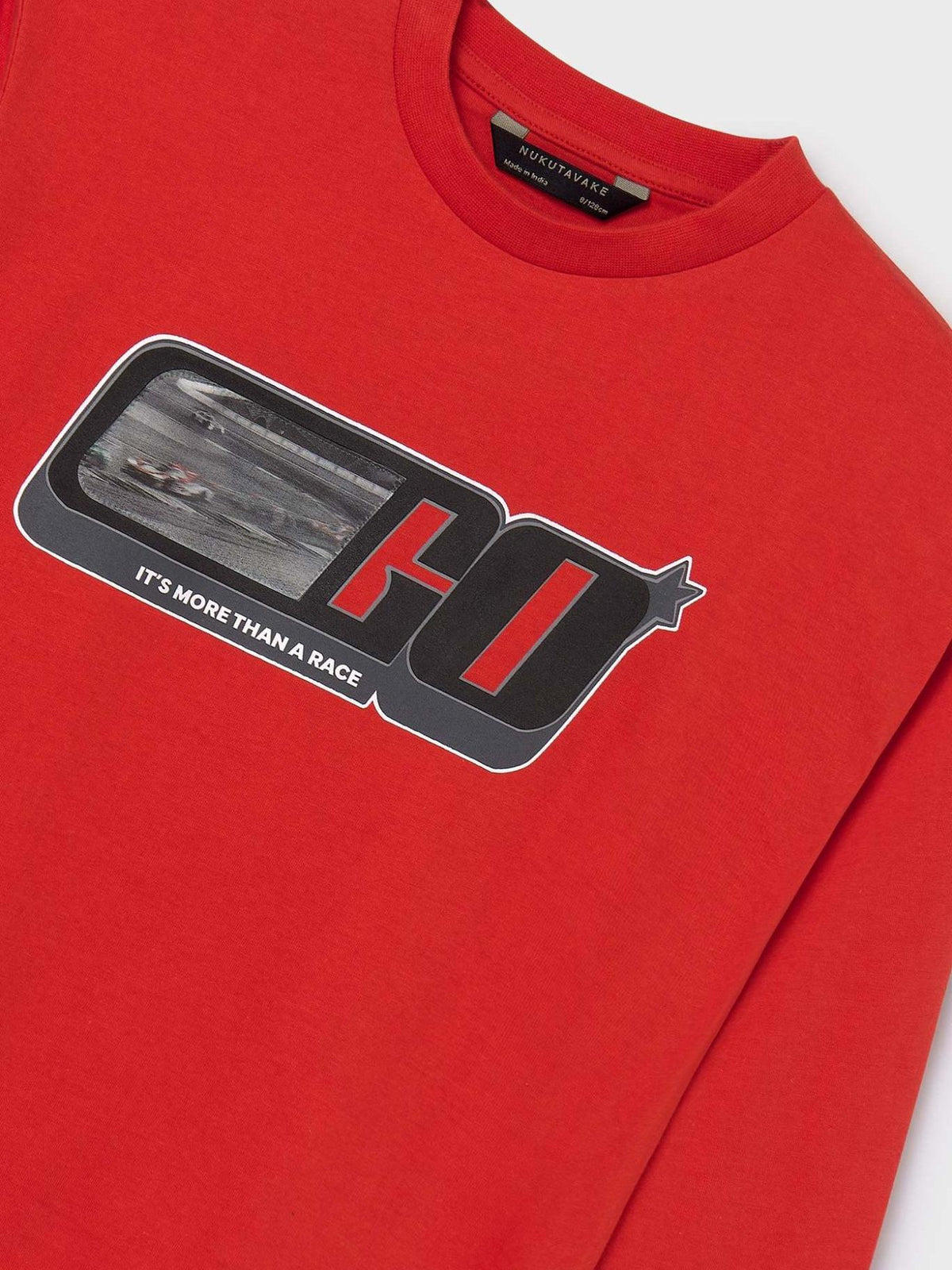 Camisola lenticular Flama (Vermelho)  para Menino - Mayoral