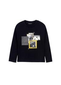 Camisola efeito lenticular Preto (Preto)  para Menino - Mayoral