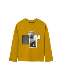 Camisola efeito lenticular Azufre (Amarelo Ocre)  para Menino - Mayoral