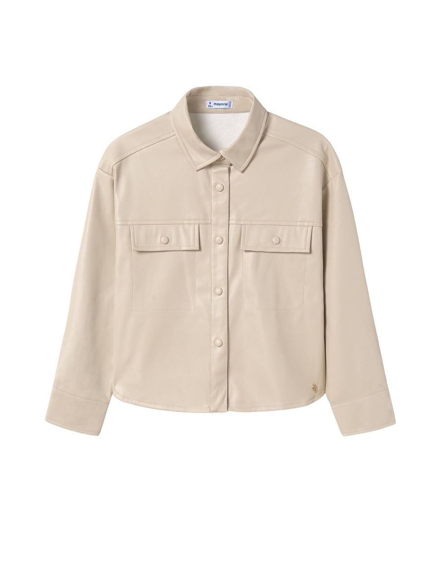 Sobrecamisa Pedra (Bege)  para Menina - Mayoral