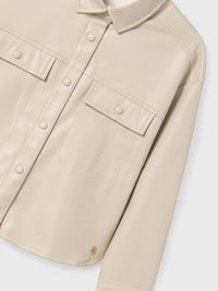 Sobrecamisa Pedra (Bege)  para Menina - Mayoral