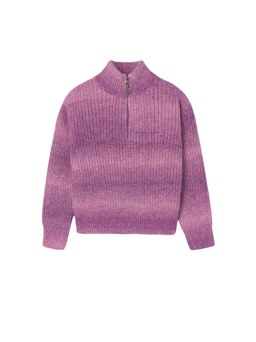 Jersey fio estampado Rosa malva (Lilás)  para Menina - Mayoral