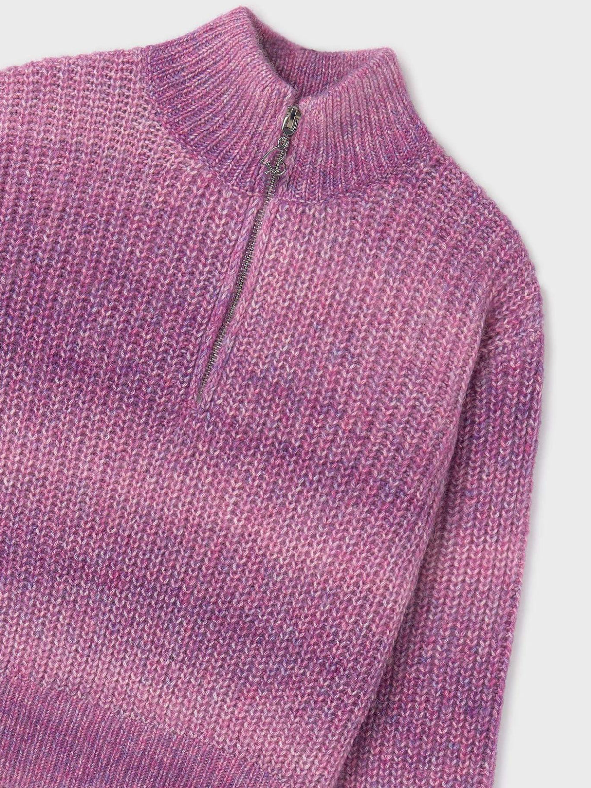 Jersey fio estampado Rosa malva (Lilás)  para Menina - Mayoral