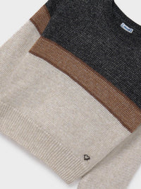 Jersey bloques Chumbo vig (Cinza Escuro)  para Menina - Mayoral